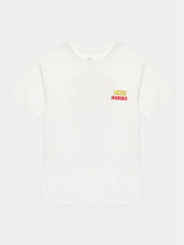 Vans Vans Тишърт HARIBO VN000778 Бял Regular Fit