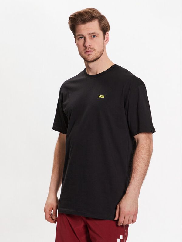 Vans Vans Тишърт Mn Left Chest Logo Tee VN0A3CZE Черен Regular Fit