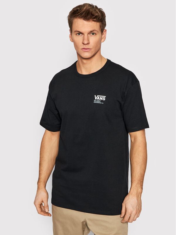 Vans Vans Тишърт Off The Wall Og Ch VN0A7PJI Черен Classic Fit