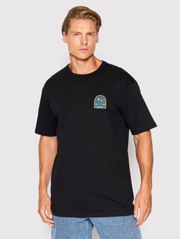 Vans Vans Тишърт Off The Wall VN0A7S7E Черен Regular Fit