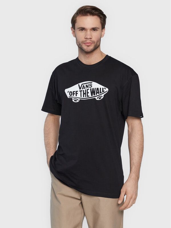 Vans Vans Тишърт Otw Classic Front VN00004X Черен Regular Fit