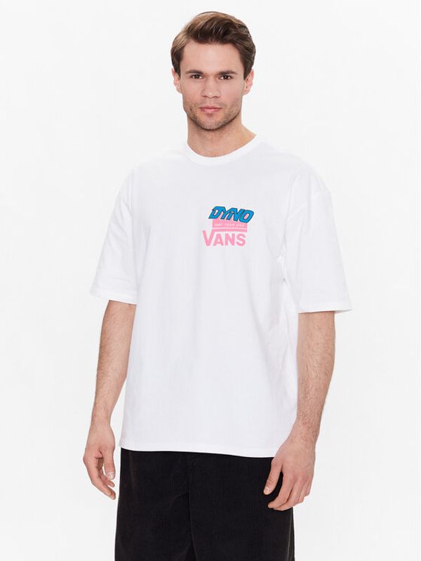 Vans Vans Тишърт Our Legends Poster VN0008D9 Бял Regular Fit