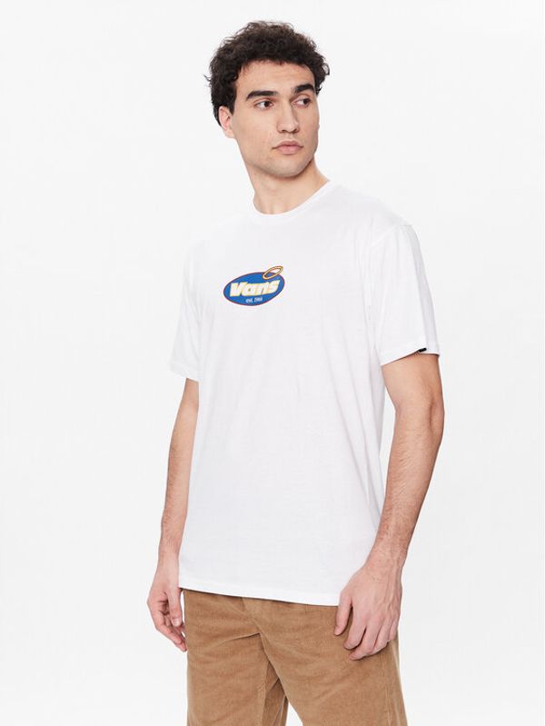 Vans Vans Тишърт Perfect Halo VN00003P Бял Classic Fit