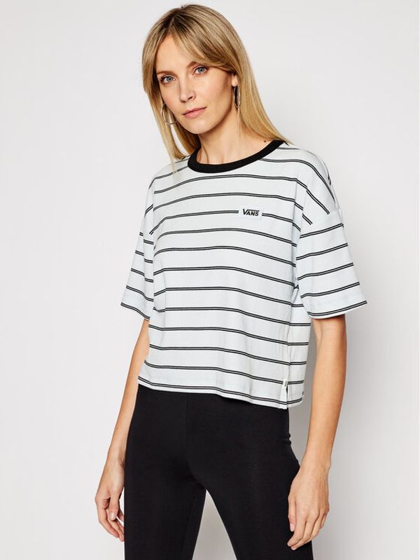 Vans Vans Тишърт Razz Boxy VN0A5ARB Син Regular Fit