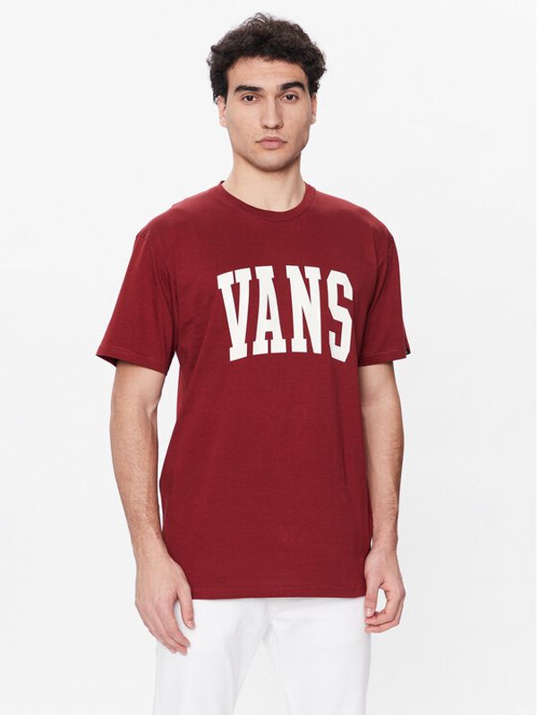 Vans Vans Тишърт Varsity VN00003B Червен Classic Fit