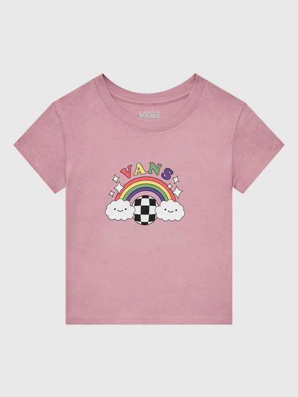 Vans Vans Тишърт VN0A7RV4 Розов Regular Fit
