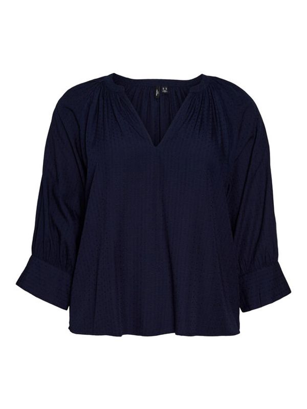 Vero Moda Curve Vero Moda Curve Блуза 10289457 Син Regular Fit