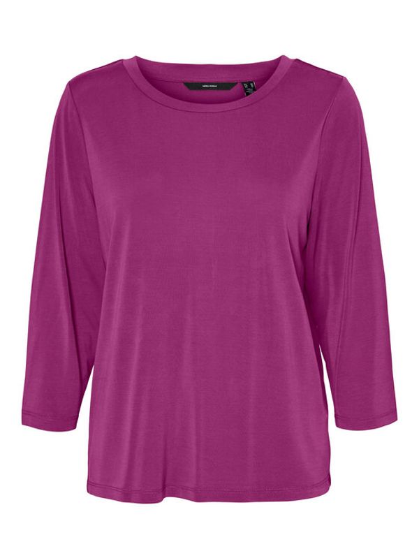 Vero Moda Curve Vero Moda Curve Блуза Vebia 10279540 Виолетов Regular Fit