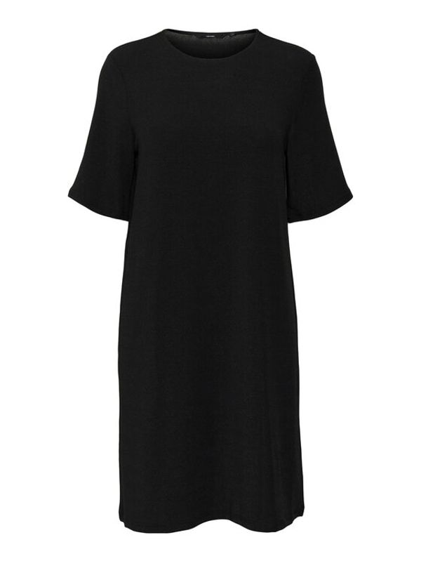 Vero Moda Curve Vero Moda Curve Ежедневна рокля Kanva 10284274 Черен Relaxed Fit