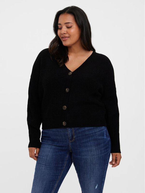 Vero Moda Curve Vero Moda Curve Кардиган Lea 10276647 Черен Regular Fit
