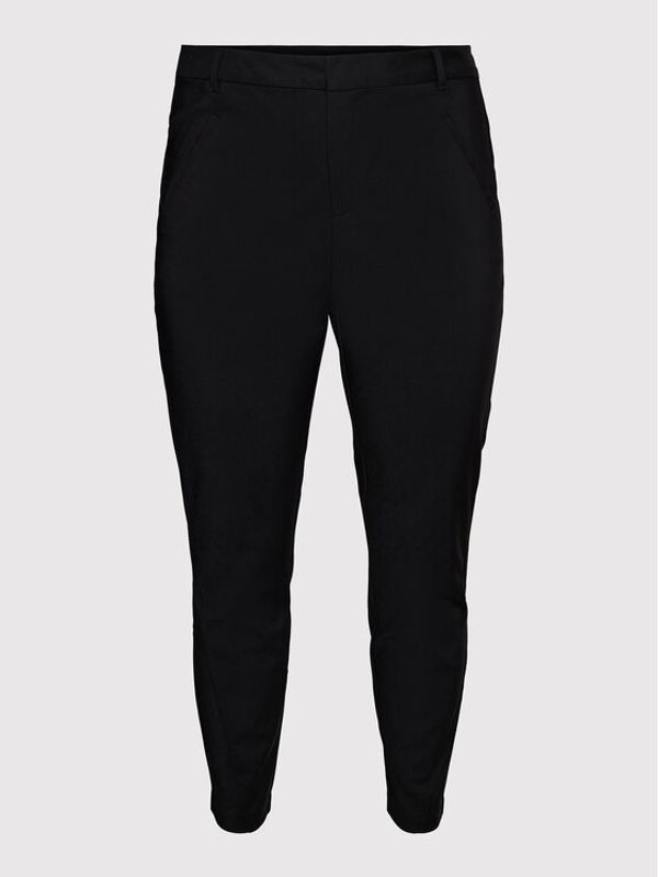 Vero Moda Curve Vero Moda Curve Текстилни панталони Gloria 10256237 Черен Regular Fit