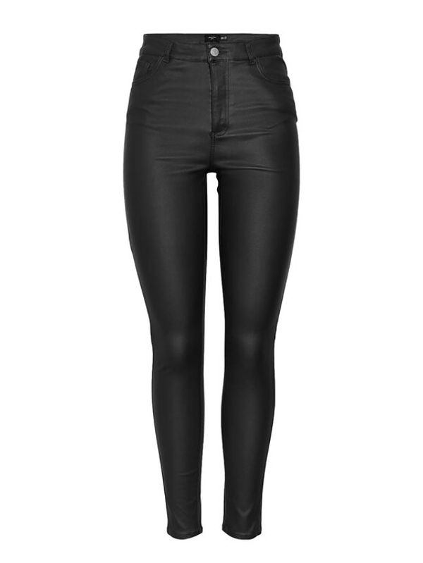 Vero Moda Curve Vero Moda Curve Текстилни панталони Sophia 10281185 Черен Skinny Fit