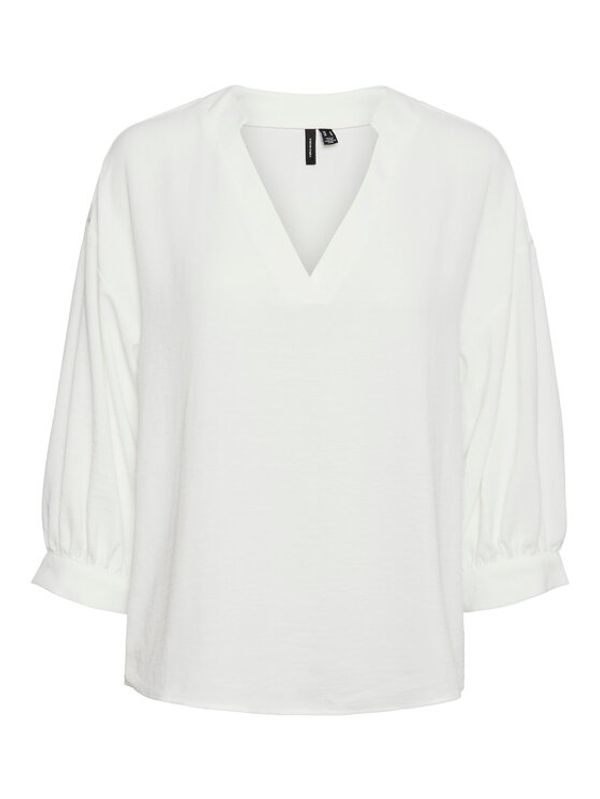 Vero Moda Curve Vero Moda Curve топ 10294269 Бял Regular Fit