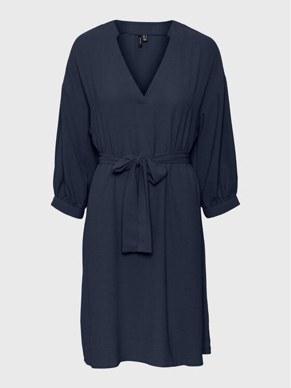 Vero Moda Curve Vero Moda Ежедневна рокля Pye 10284134 Тъмносин Regular Fit