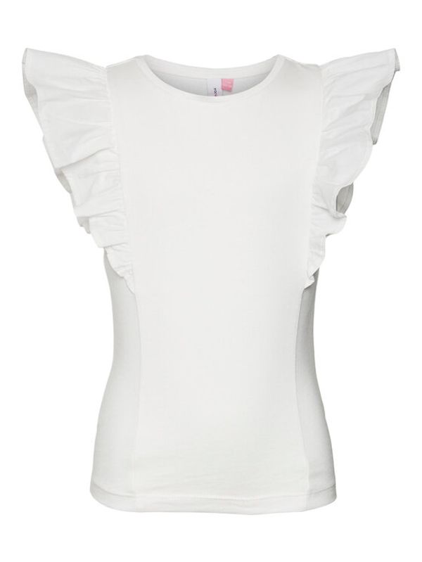 Vero Moda Girl Vero Moda Girl Блуза 10291056 Бял Regular Fit