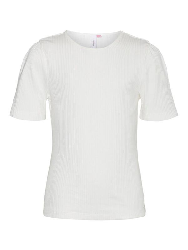 Vero Moda Girl Vero Moda Girl Блуза Lavender 10279812 Бял Regular Fit