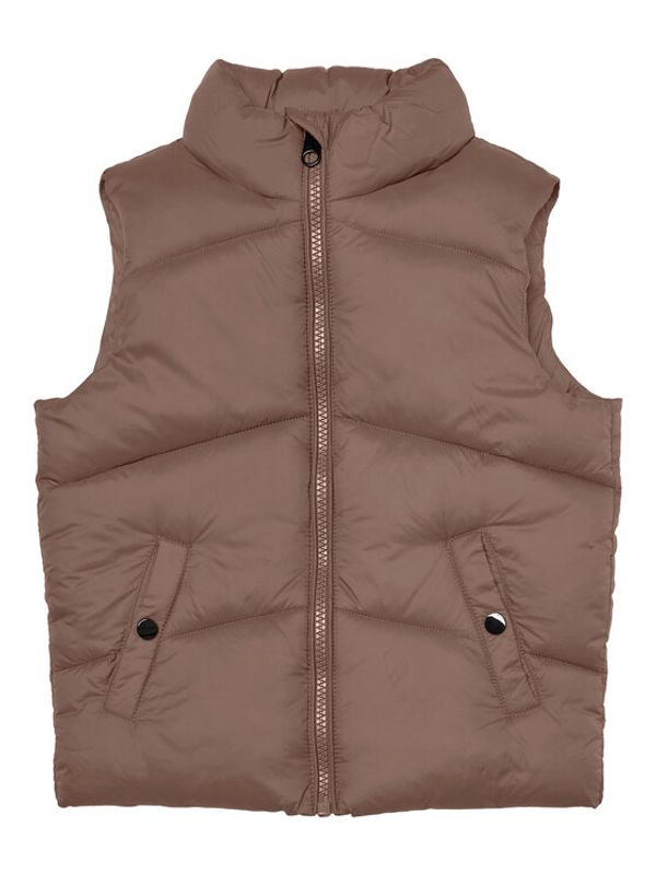 Vero Moda Girl Vero Moda Girl Елек 10278929 Кафяв Regular Fit