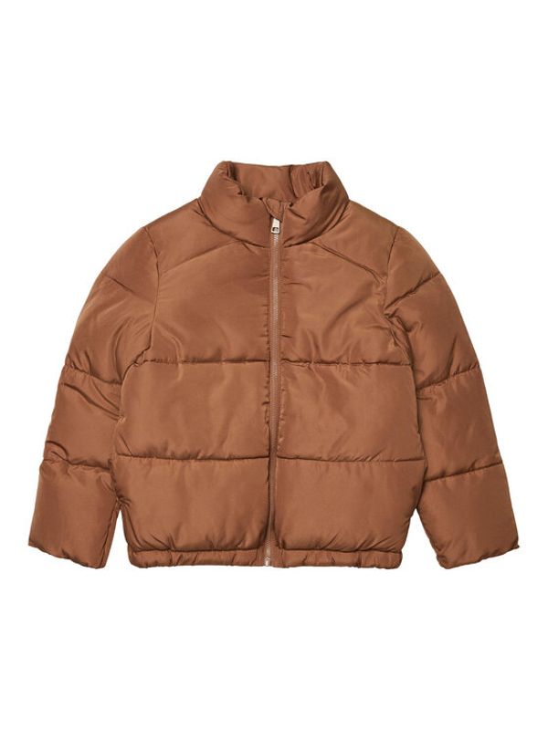 Vero Moda Girl Vero Moda Girl Пухено яке Capri 10271743 Кафяв Regular Fit