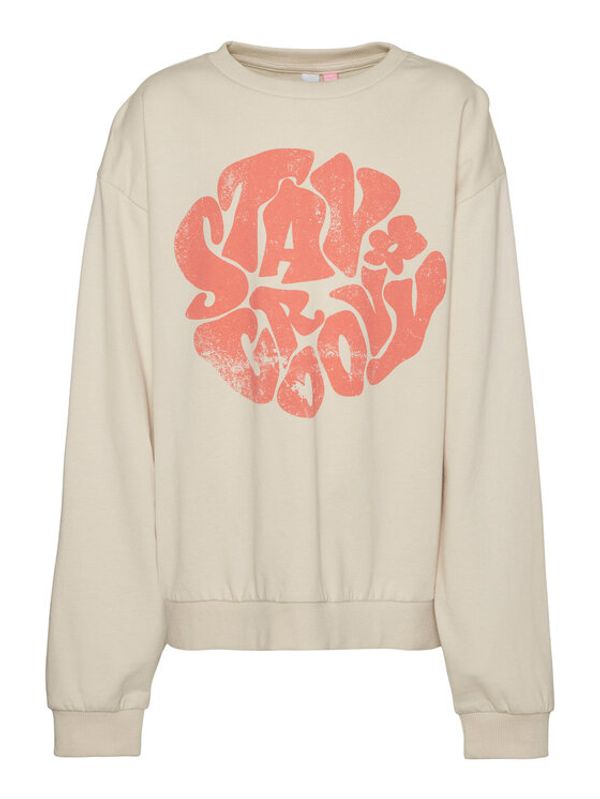 Vero Moda Girl Vero Moda Girl Суитшърт 10285227 Сив Regular Fit