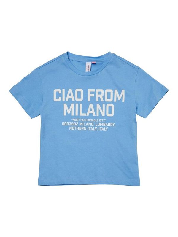 Vero Moda Girl Vero Moda Girl Тишърт 10282260 Син Regular Fit