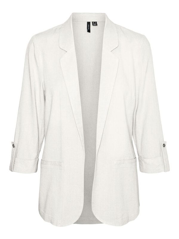 Vero Moda Vero Moda Блейзър 10279700 Бял Regular Fit