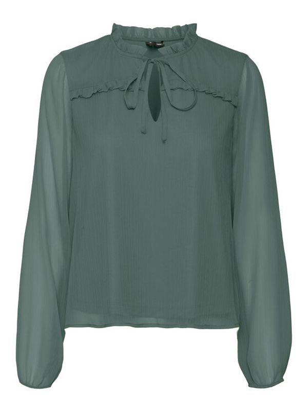 Vero Moda Vero Moda Блуза 10295551 Зелен Regular Fit