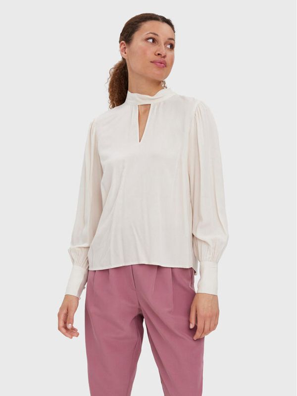 Vero Moda Vero Moda Блуза Kara 10276163 Екрю Relaxed Fit