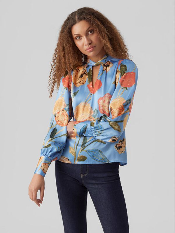 Vero Moda Vero Moda Блуза Renee 10282217 Син Regular Fit