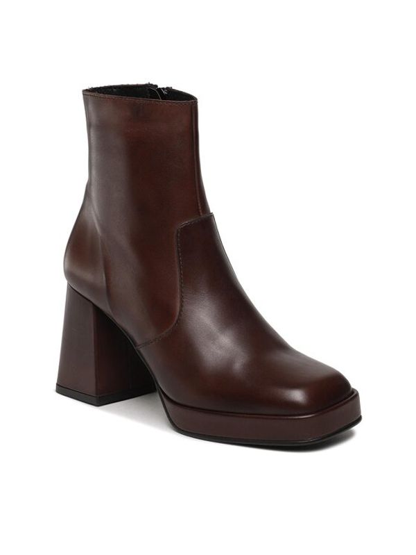 Vero Moda Vero Moda Боти Ninna 10296536 Кафяв