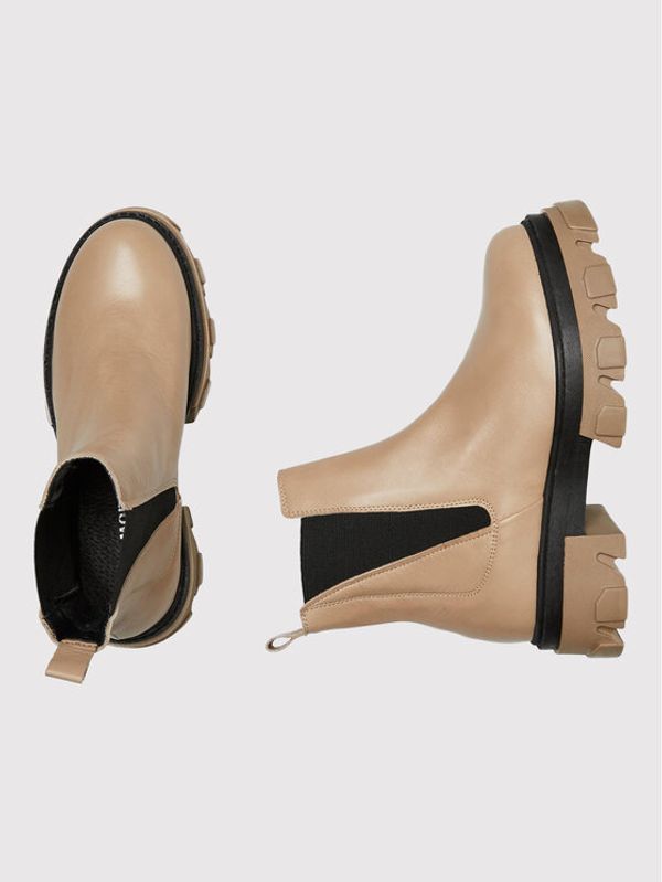 Vero Moda Vero Moda Боти тип челси Vmlisa 10262369 Бежов
