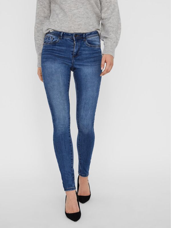 Vero Moda Vero Moda Дънки 10222531 Син Skinny Fit