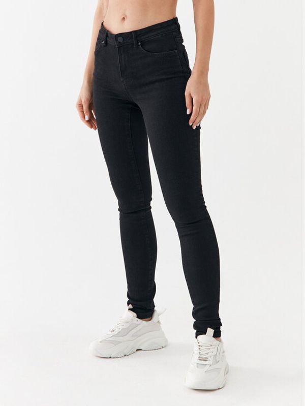 Vero Moda Vero Moda Дънки June 10278818 Черен Skinny Fit