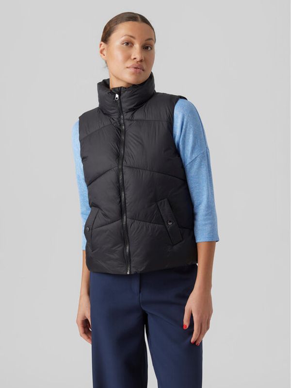 Vero Moda Vero Moda Елек 10281432 Черен Regular Fit