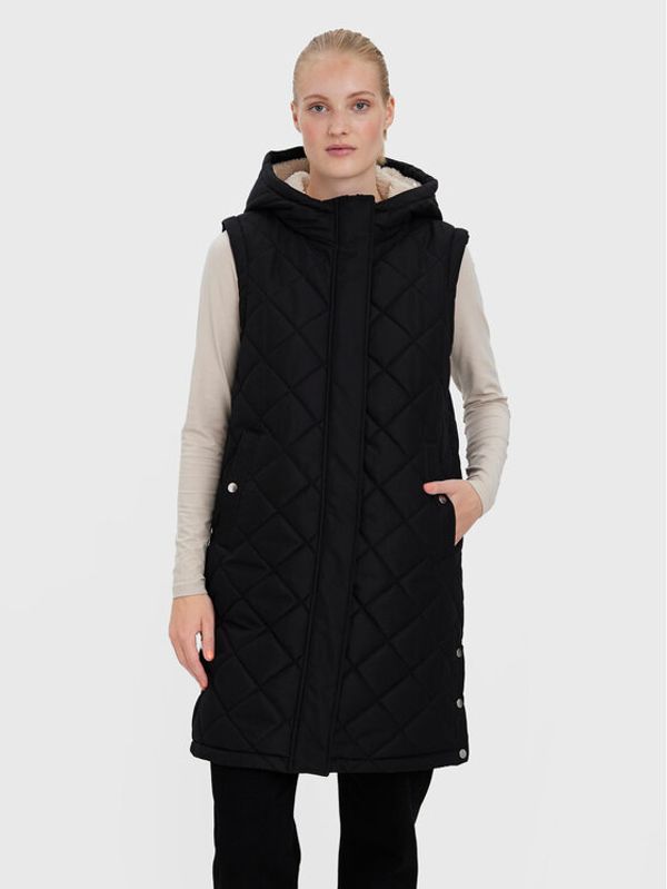 Vero Moda Vero Moda Елек Louiseteddy 10273954 Черен Regular Fit