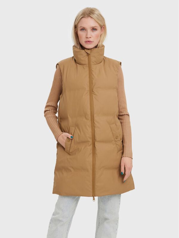 Vero Moda Vero Moda Елек Noe 10267107 Кафяв Regular Fit