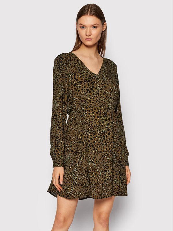 Vero Moda Vero Moda Ежедневна рокля Anna 10258172 Зелен Regular Fit