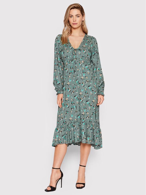 Vero Moda Vero Moda Ежедневна рокля Ico 10261053 Зелен Regular Fit