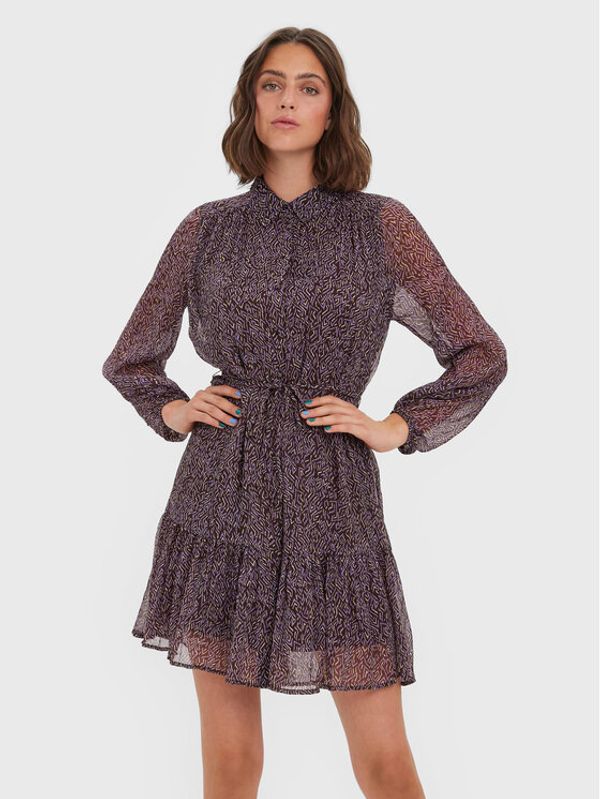 Vero Moda Vero Moda Ежедневна рокля Kaya 10274181 Кафяв Regular Fit