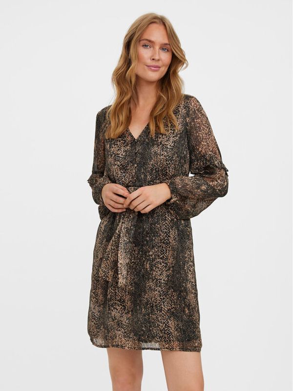 Vero Moda Vero Moda Ежедневна рокля Nala 10278775 Кафяв Regular Fit