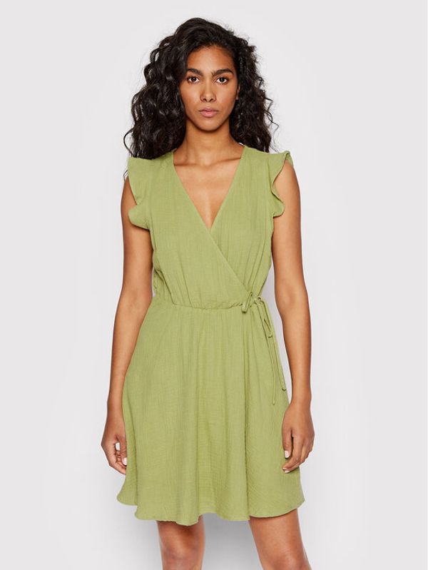 Vero Moda Vero Moda Ежедневна рокля Natali 10263273 Зелен Regular Fit