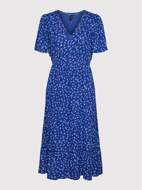Vero Moda Vero Moda Ежедневна рокля Tirza 10268776 Син Regular Fit