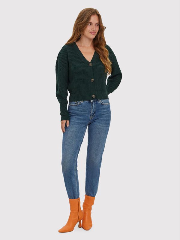 Vero Moda Vero Moda Кардиган Lea 10273853 Зелен Regular Fit