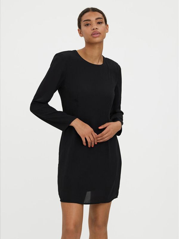 Vero Moda Vero Moda Коктейлна рокля Kimmi 10276069 Черен Regular Fit