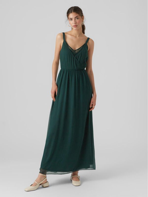 Vero Moda Vero Moda Лятна рокля 10298558 Зелен Regular Fit