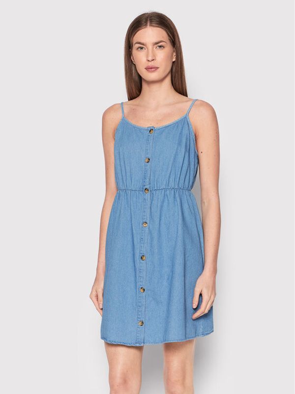 Vero Moda Vero Moda Лятна рокля Flicka 10244708 Син Relaxed Fit