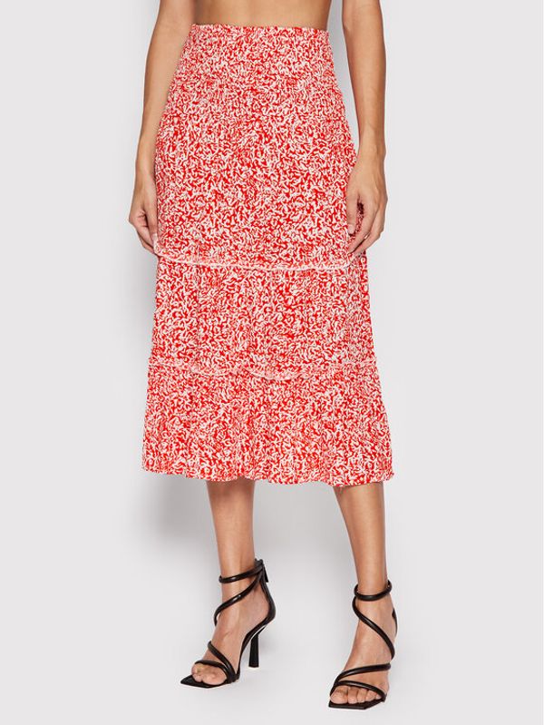 Vero Moda Vero Moda Пола тип трапец Jenny 10260717 Червен Regular Fit