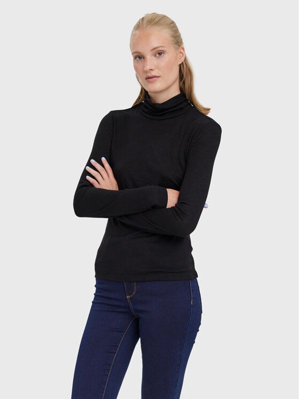 Vero Moda Vero Moda Поло Mella 10271620 Черен Regular Fit
