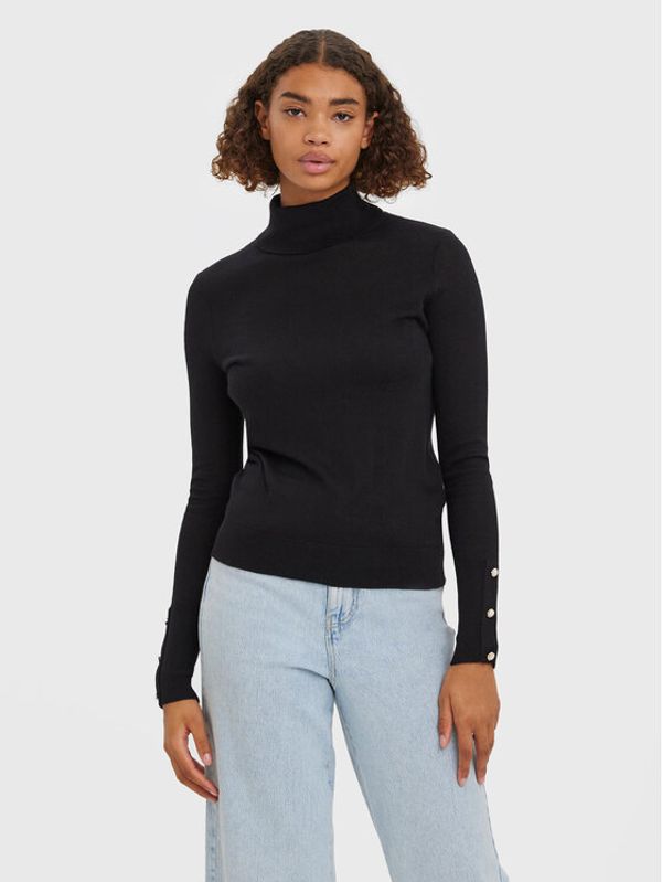 Vero Moda Vero Moda Поло New Milda 10268155 Черен Regular Fit