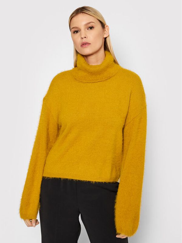 Vero Moda Vero Moda Поло Poilu 10248751 Жълт Relaxed Fit