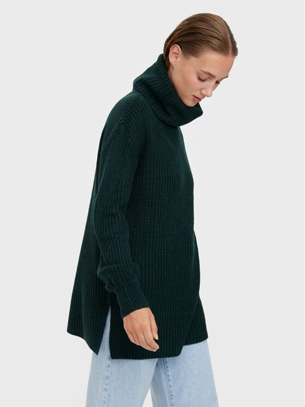 Vero Moda Vero Moda Поло Sayla Baloon 10268496 Зелен Relaxed Fit